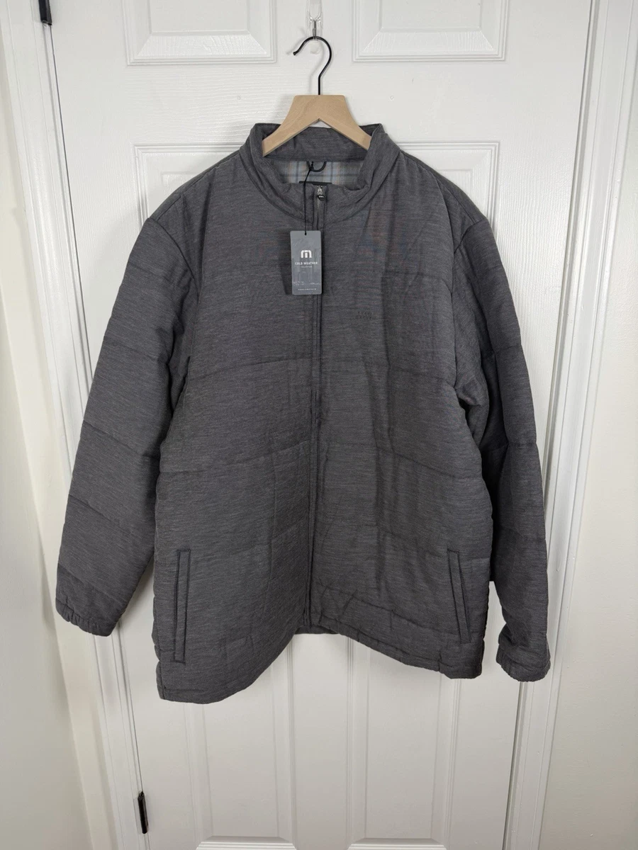 Veste Travis Mathew Homme XL - Violet Bruyère, Fermeture éclair, Polytechnique Douce - Occasion Très Bon état