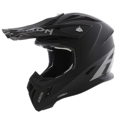 Airoh Aviator ACE 2 Mono - Solid Matt Black - Offroad MX Helmet