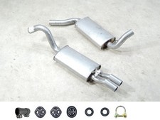 Mitteltopf Endtopf NEU für Audi Cabrio Coupe 8G7 B4 2.6 2.8 Auspuff SET Anbaut.