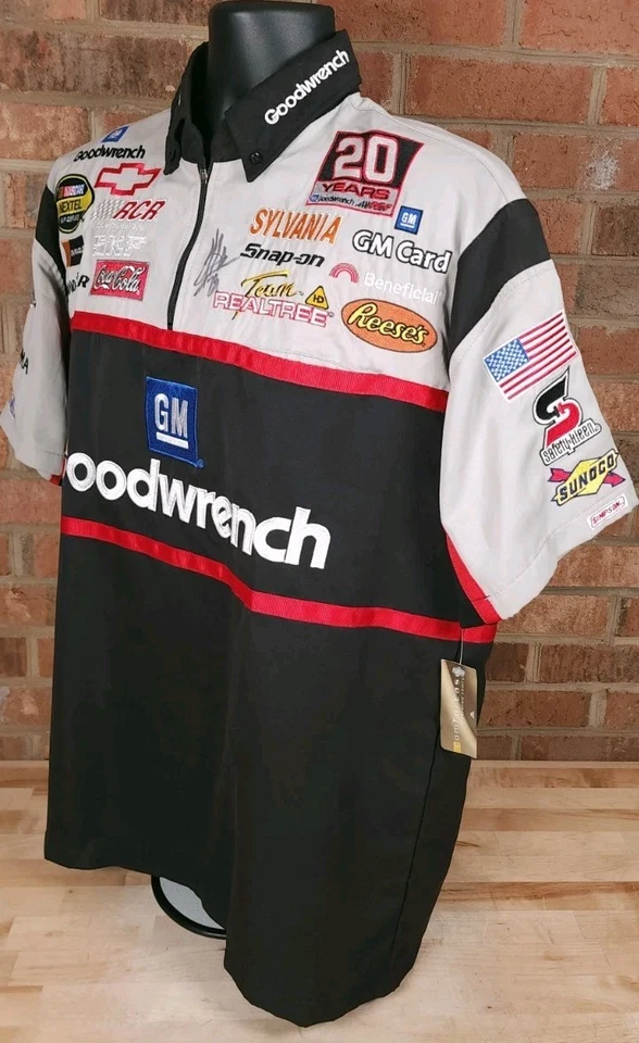 Camiseta Kevin Harvick 2005 Firmada L Crew Richard Childress Racing Team Edición NUEVA Foto 2 de 4