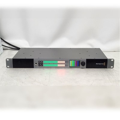 Blackmagic Audio Monitor SDI AES EBU Rack Audio Monitor Speaker Tested