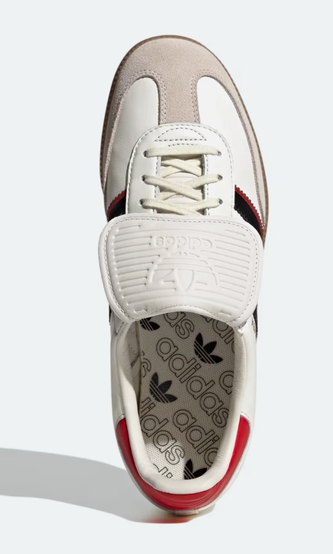 Adidas Samba LT Men\'s Size 5.5‎ White Black Better Scarlet JQ5124 NEW Adidas Originals Samba LT (Cloud White/Core Black/Scarlet  main image 3