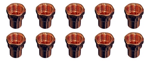 3/4โณ Copper C x 3/4โณ FNPT Female Adapter Plumbing Pipe Fittings Packs 1,3,5,10