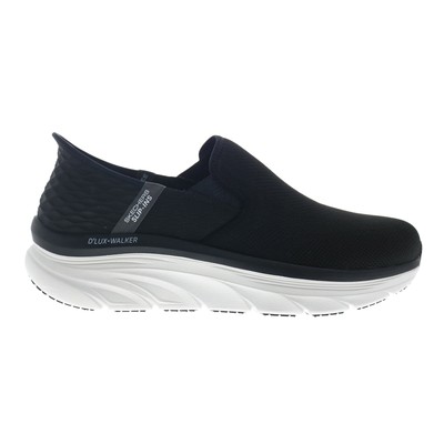 Skechers D'Lux Walker Orford Mens Black Extra Wide Lifestyle Sneakers Shoes