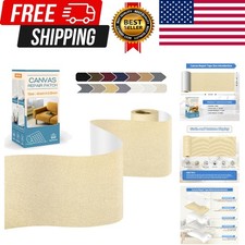 Canvas Repair Tape,Outdoor Gear Patch, 4 63 Inches,Waterproof,Self-Adhesive f...