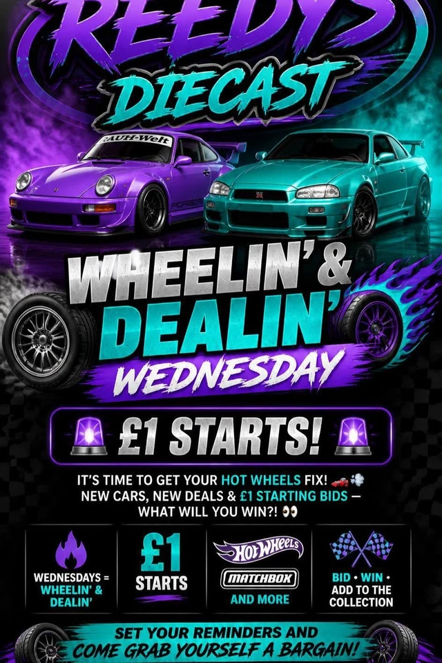 Wheelin & Dealin wednesday, £1 starts!