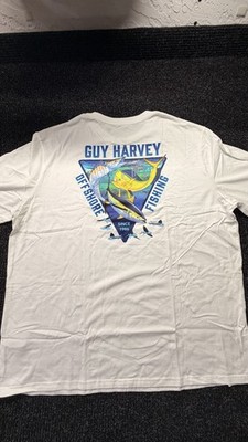 Chemise De Pêche Guy Harvey Performance Marlin USA - Homme 2XL