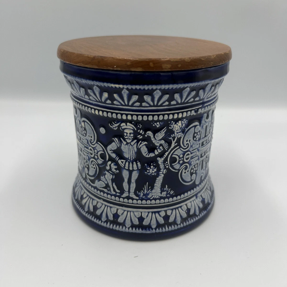 antique tobacco jars for sale Late 19th Century English Doulton Lambeth Stoneware Pipe Jar Take a look at our coordinaitng pieces for the complete set! Antique Porcelain Tobacco Jar Style