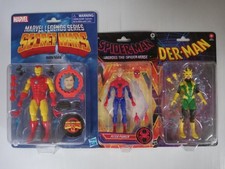 Marvel Legends - Iron Man  Secret Wars   Peter Parker  Electro  Francine Frye
