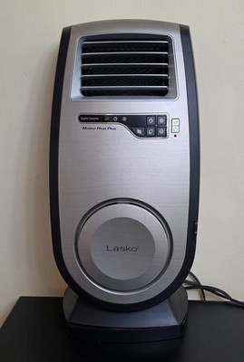 Lasko Motion Heat Plus Ceramic Tower Heater CC23155 Tested Works No Remote