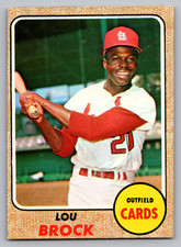 Top 10 Lou Brock Baseball Cards 28