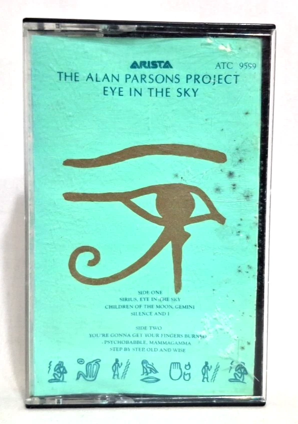 Vintage 1982 Original Alan Parsons Project Eye In The Sky Cassette Tape Art Rock - Imagem 4 de 4