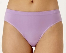 MAIDENFORM M Seamless Sojourn Lilac Mid Rise Bikini Panty Womens S 5 M L 7 2XL 9