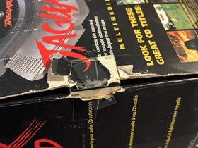 Atari Jaguar CD Console Rare Authentic in OG Box with Discs Tested & Works!