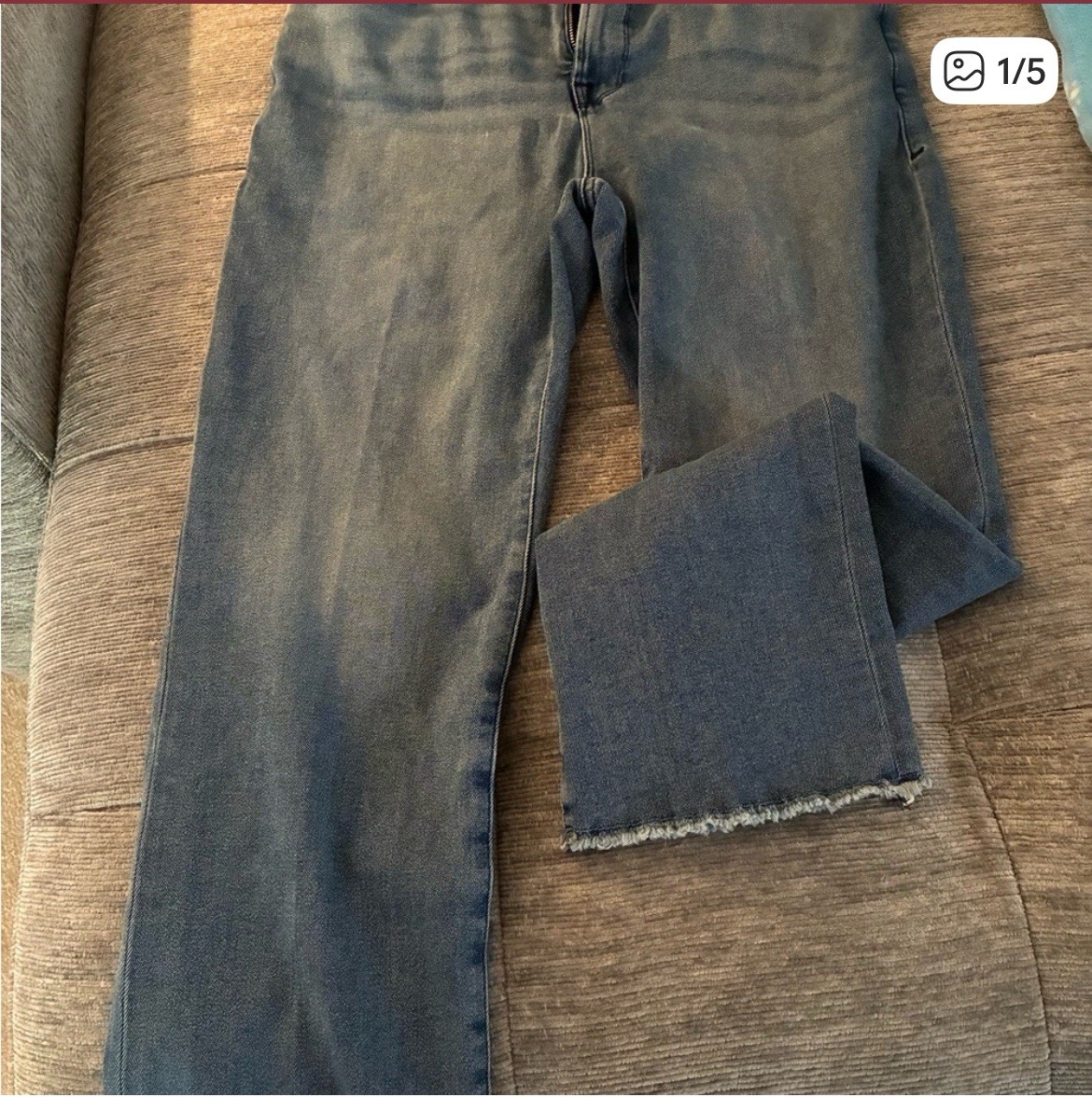 Good American Women's Good Legs Blue Straight leg Jeans
