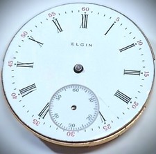 Vintage 1911 Elgin Pocket Watch 6s 7j Grade 289 Model 2 1536438 Repair/Parts