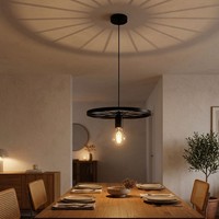 HäNgeleuchte Pendellampe Wohnzimmerleuchte 1 Flammig Esszimmerlampe H 150 Cm