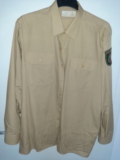 Polizeihemd Beige Größe 56. Polizei Uniform NRW Nordrhein Westfalen