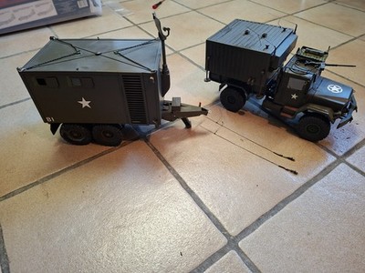 1:16 1:18 RC WPL B14 REO M35 Kaiser CUSTOM mit Anhänger u. Container