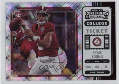 2023 Panini Chronicles Draft Picks Red 44/149 Bryce Young #1 Rookie RC 1q03