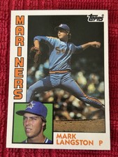 1984 Topps Traded - Mark Langston #70-T Tiffany (RC)