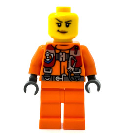 Coast Guard Rescuer Female Lego City Minifigure 60166