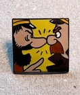 TINTIN / HERGÉ PIN'S CARRE EMAIL CORNER No. 255 HADDOCK & CHESTER Mint Condition
