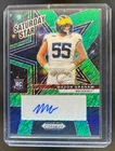 2025 Panini Prizm Draft Picks Football Green Shimmer Mason Graham #SSS-MGM