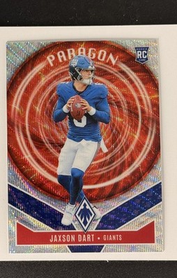 2025 Panini Phoenix #4 Jaxson Dart Paragon Silver Hyper #/299