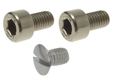 ESPRESSOMASCHINEN SCHRAUBE für DUSCHTRÄGER und AUSLAUFDUSCHE - 2xM5x10 - 1xM5x8