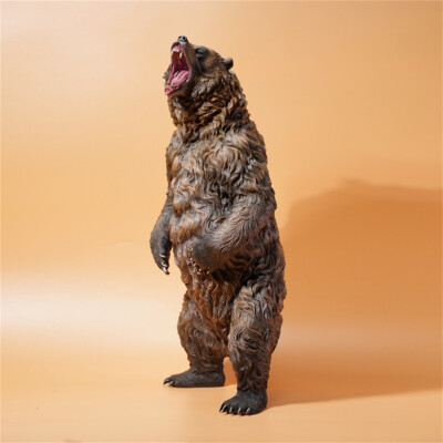 JXK 1/6 Brown Bear Model Realistic Fierce Animal Soldier Scene GK