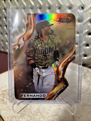 2021 Bowmans Best Fernando Tatis Jr Heatwave Die-Cut Insert HW-4