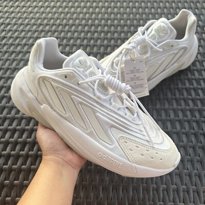 Adidas Ozelia Women's Athletic Shoes Triple White H04269 Size