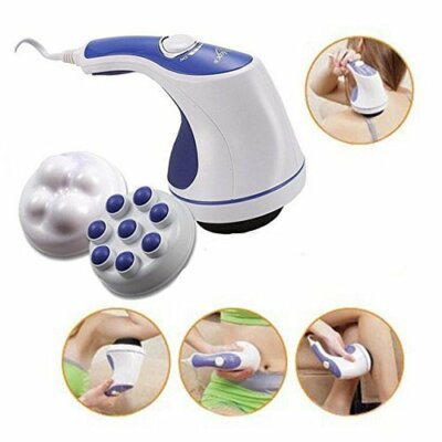 Relax Spin Tone Handheld Full Body Massager -- Multipurpose Use for Unisex