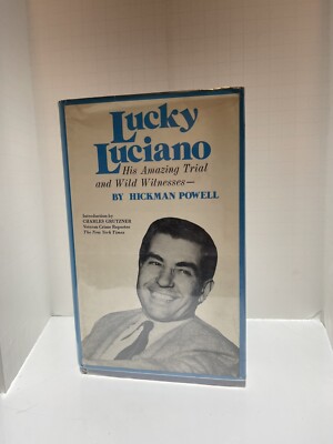 LUCKY LUCIANO  HIS AMAZING TRIAL AND WILD WITNESSES  Extremely Rare