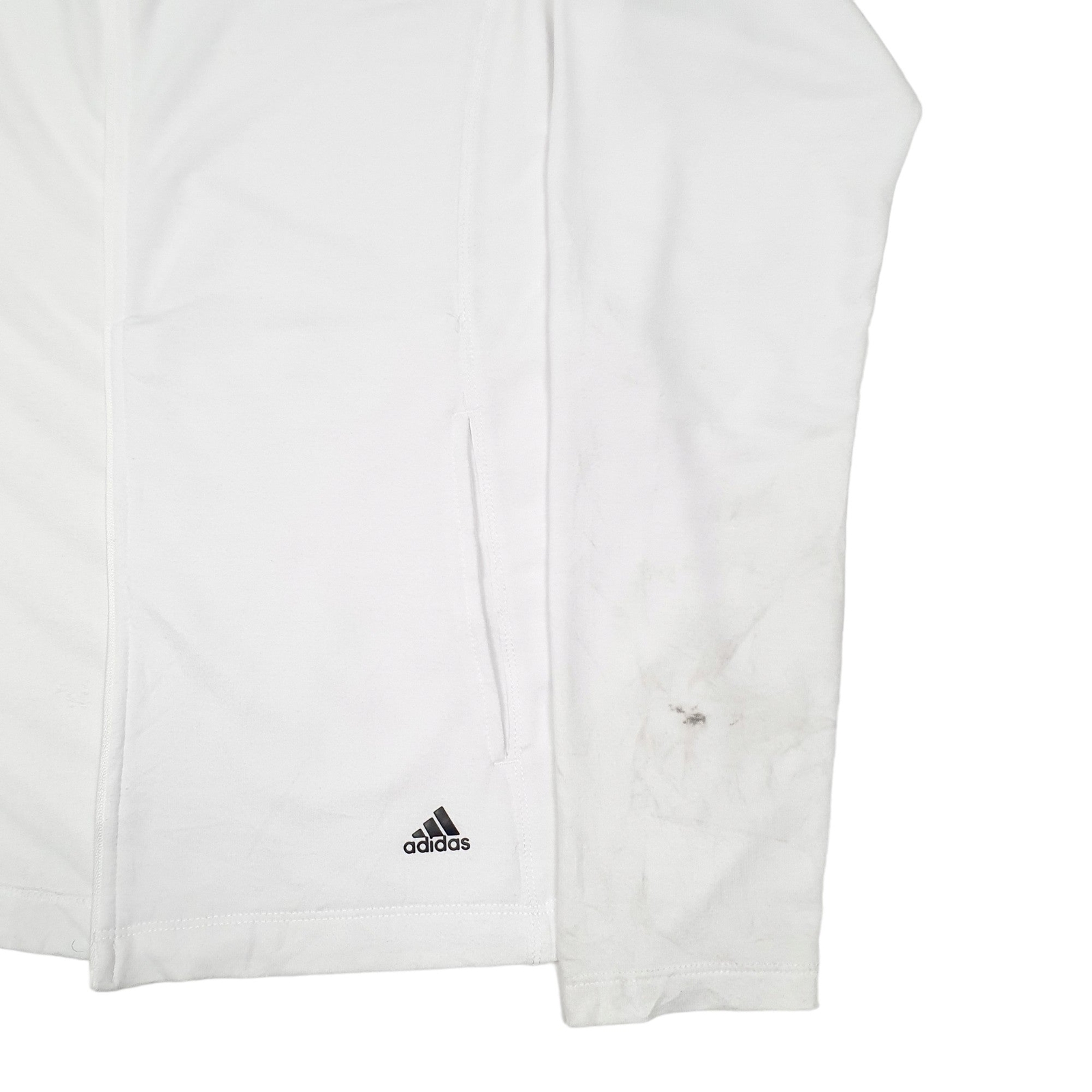 ADIDAS Full Zip Golf Jumper Sweatshirt Womens L image 4