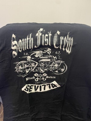 Gremium South Fist Crem Sevi77a JHK XXL screen-printed sleeves