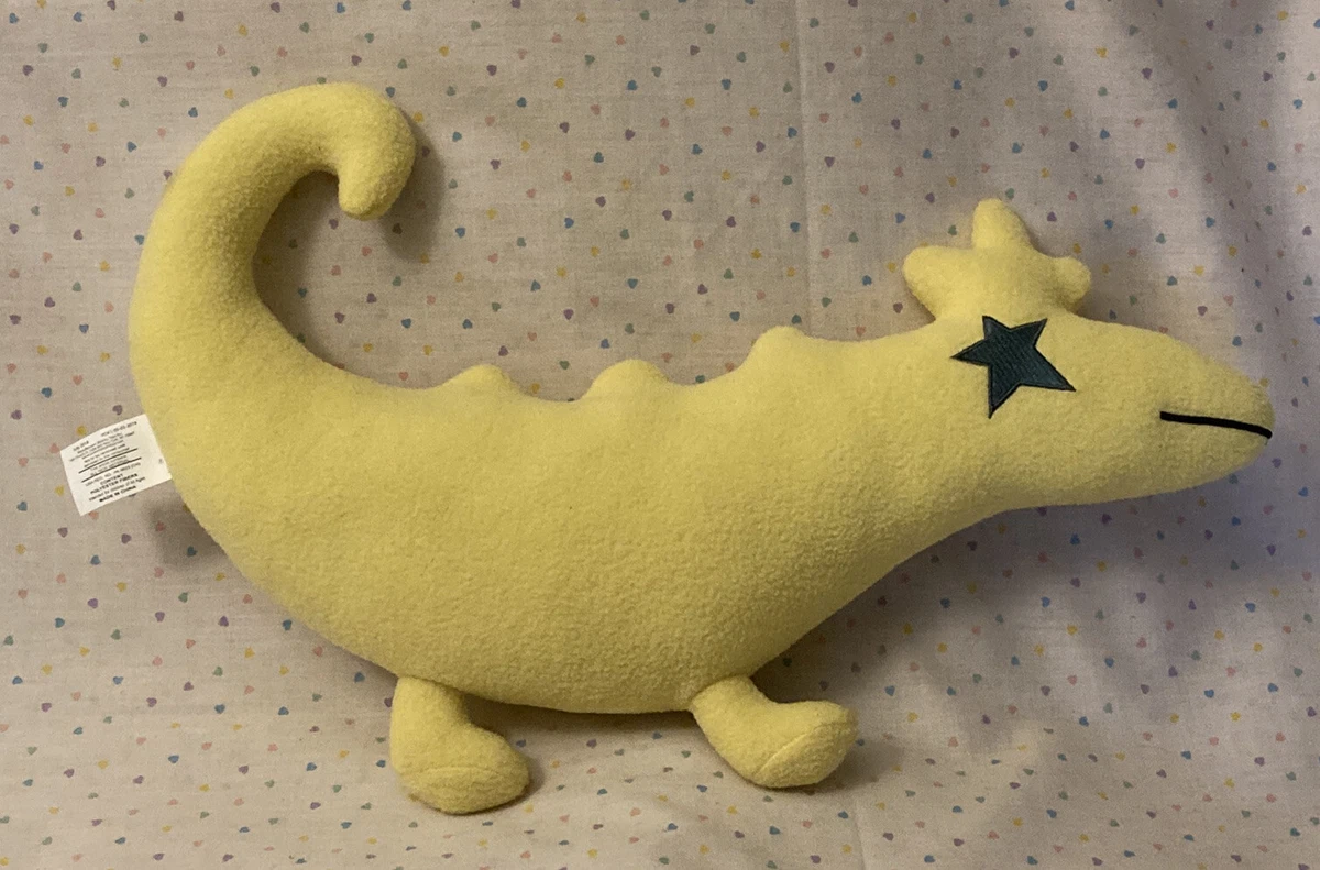 Animolls 2019 Iconic Yellow Lizard Flat Stuffed Animal Plush Star