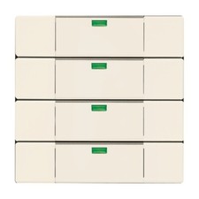 Busch-Jaeger 6127-82-101 EIB KNX Tastsensor UP 4fach elfenbeinweiß neu OVP