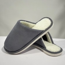 Cotton Slippers Indoor Home Silent Non-slip Breathable Cotton Shoes Men