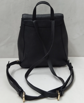 Kate Spade New York Black Pebbled Leather Zipper Flap  display picture 3