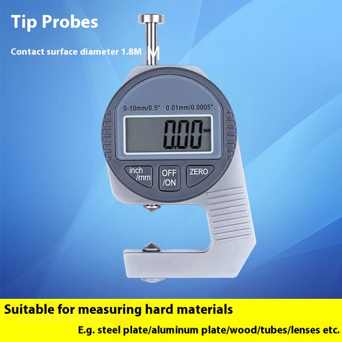 High Precision Thickness Gauge Electronic Digital Display Paper Film Calipers - Picture 12 of 12
