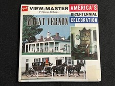 GAF View-Master A812 MOUNT VERNON, VIRGINIA 3 Reels 1970's Vintage