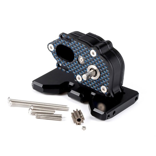 New! Carbon Fiber LCG Chassis Kit w/ Gearbox Cab body for 1/10 RC Crawler Builds - Picture 7 of 50