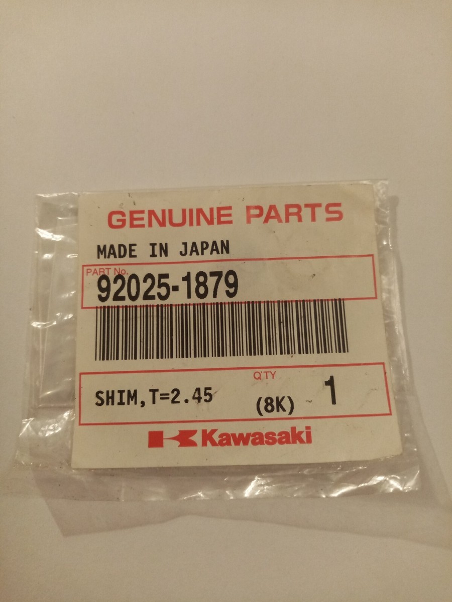KAWASAKI KX KLX 250 450 GPZ ZX ZZR VN GTR Shim Thickness 2.45