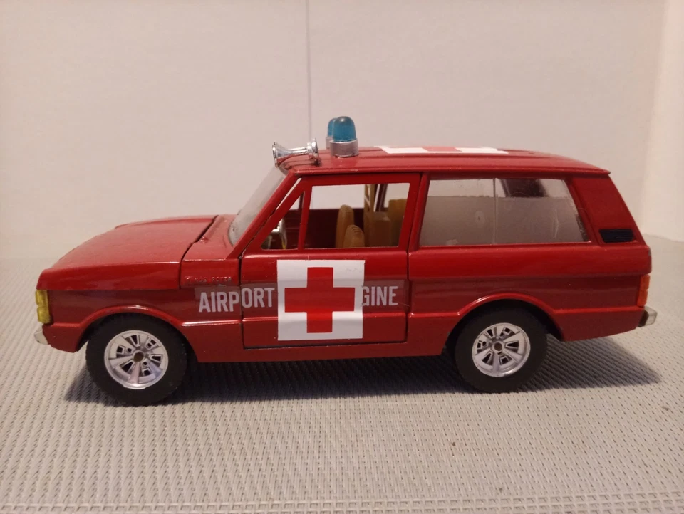 Range Rover Bburago ambulanza vigili del fuoco scala 1:24 riassemblata unica! - Immagine 4 di 4