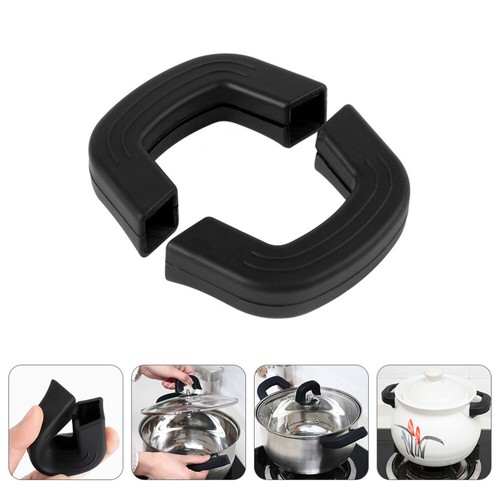 1 Pair of Pot Handle Cover Heat Resistant Pot Handle Cover Kitchen Tool