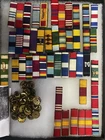 Ribbons / Devices And Mounting Bars WW2 U.S. Military