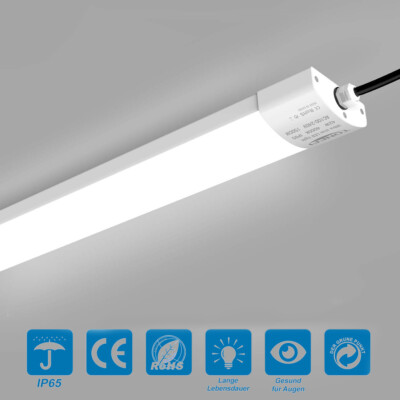 LED Feuchtraumleuchte 60 120 150 cm Wannenleuchte Röhre Keller
