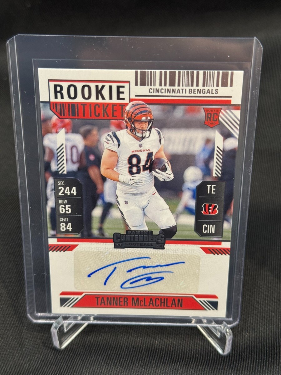 2024 Panini Contenders Tanner McLachlan Rookie Ticket Auto Card